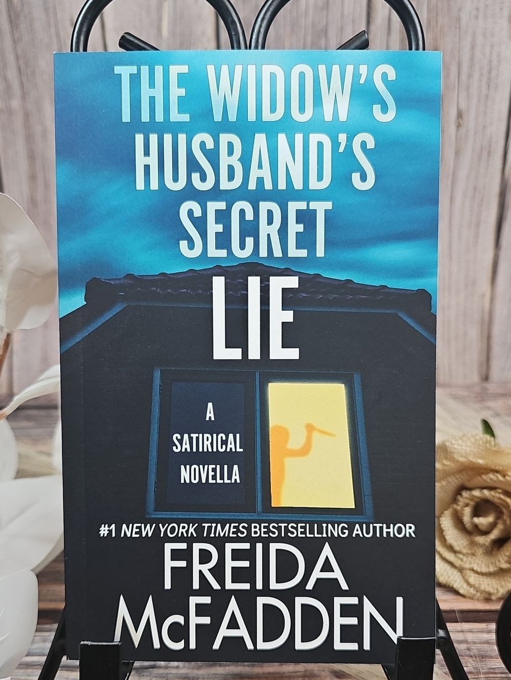 NEW FREIDA McFADDEN THE WIDOW'S HUSBAND'S SECRET LIE A SATIRICAL NOVELLA